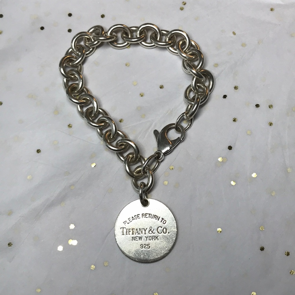 Tiffany & Co. Round Tag Bracelet